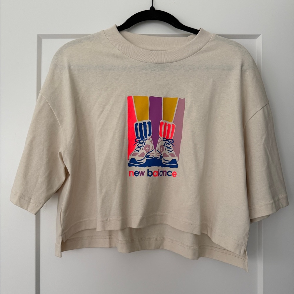 New Balance cropped tee